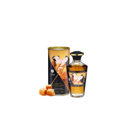 Huile chauffante caramel comestible 100ml 